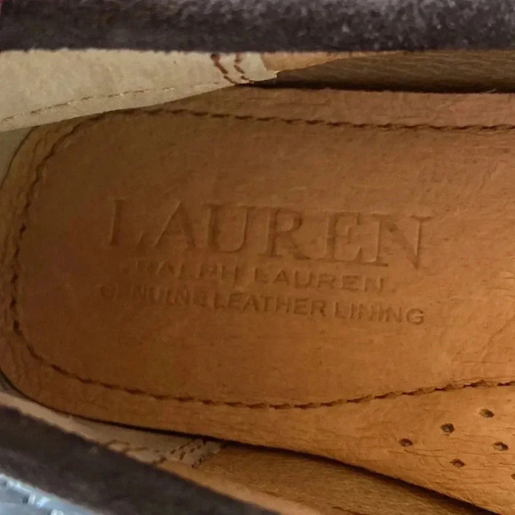 Lauren Ralph  Lauren | Briley lll Leather Driver Loafer - Picture 8 of 12